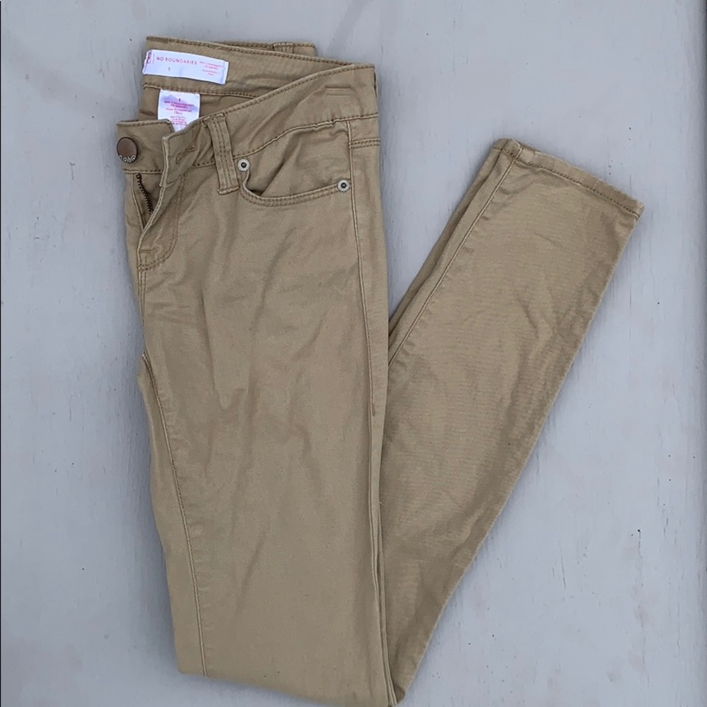 Beige Jeans